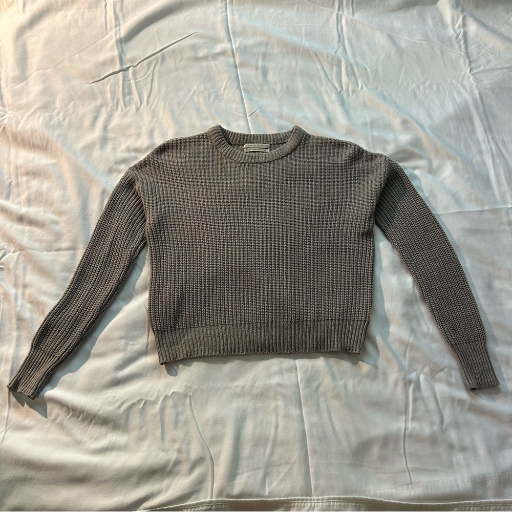 Urban Outfitters Gray Crew Neck Sweater